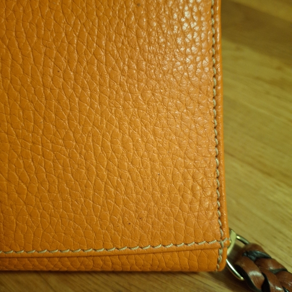 Dooney & Bourke Pebble Grain Large Zip Around Wristlet - Picture 16 of 16